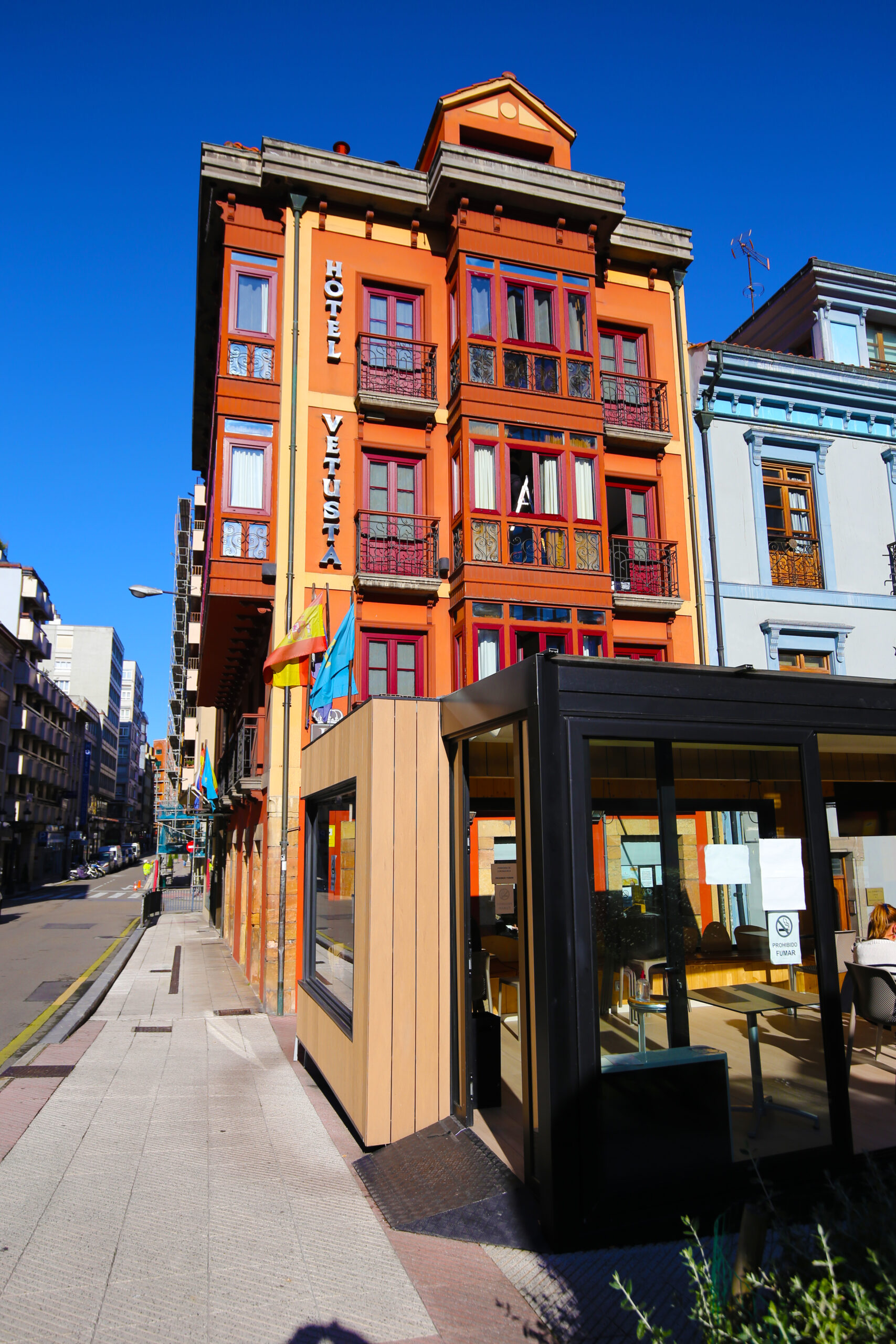 Servicios ofrecidos en el Hotel Vetusta